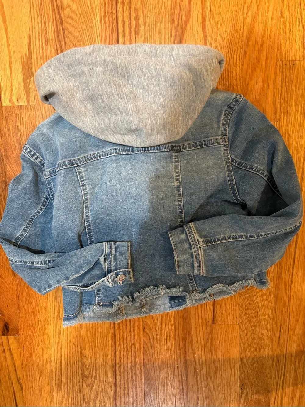 🍬Justice Denim Jacket with Hood